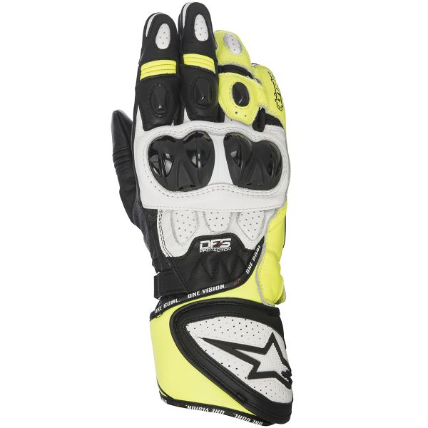 Guantes moto Alpinestars SP Z Drystar Black Yellow Fluo