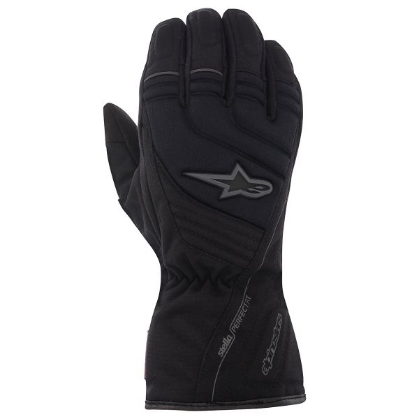 GUANTES ALPINESTARS 4W S-MAX DRYSTAR NEGRO BLANCO