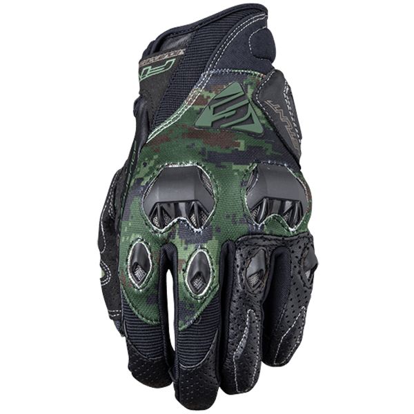 Guantes moto Five Stunt Evo Replica Army Guantes moto Five Stunt Evo Replica Army