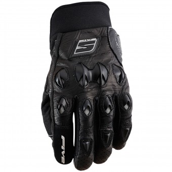 Guantes moto Five Stunt Leather Black