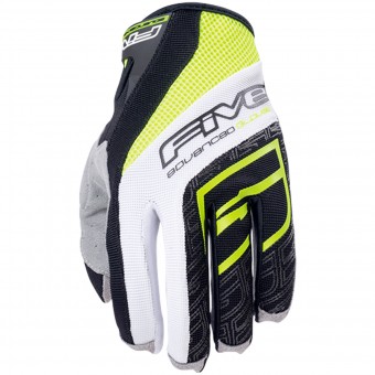 Guantes moto Five TRX Yellow Fluo