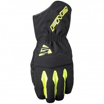 Guantes moto Five WFX3 WP Black Yellow Fluo