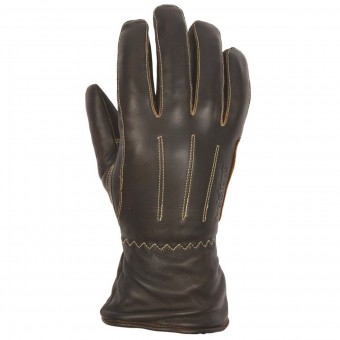 Guantes moto Helstons Wynona Woman Leather Brown