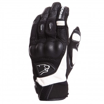 Guantes moto Bering Zeff Black White