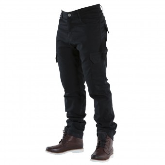 Jeans Overlap Cargo Black