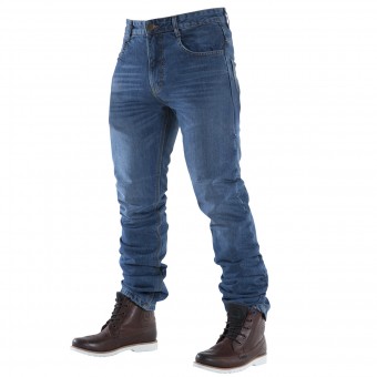 Jeans Overlap Overhide Manx Smalt