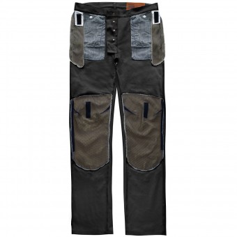 Blauer Kanvas Black