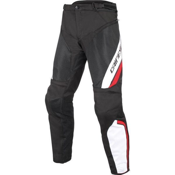 Pantalones moto Dainese Drake Air D-Dry Black White Red