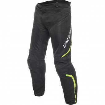 Pantalones moto Dainese Drake Air D-Dry Black Yellow Fluo