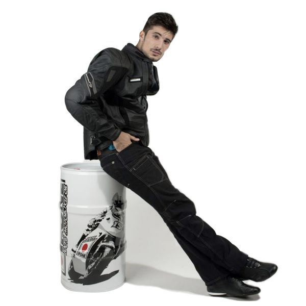 Pantalones moto Esquad Strong Black
