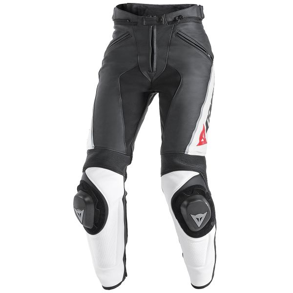 Pantalones moto Dainese Delta Pro C2 Lady Black White