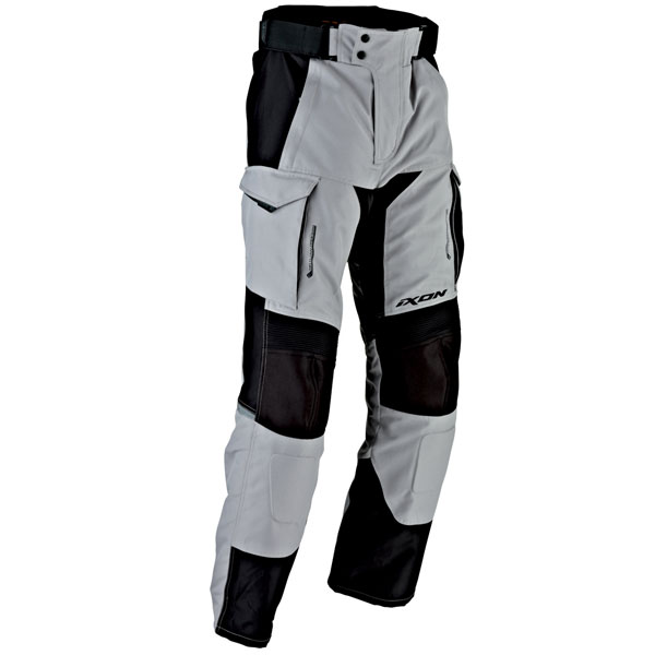 Pantalones moto Ixon Montana Negro Gris Textile