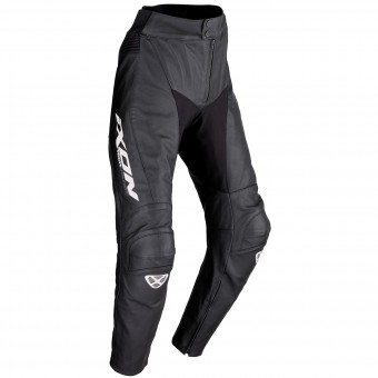 Pantalones moto Ixon Fueller 2.0 Black White Pant