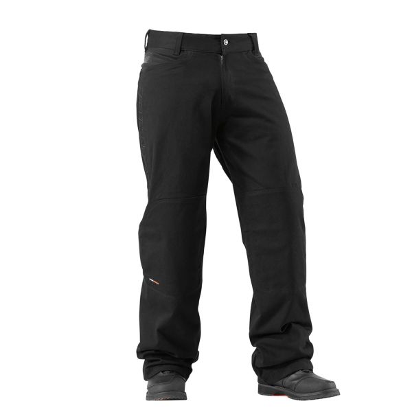 Pantalones moto ICON Insulated Canvas Black