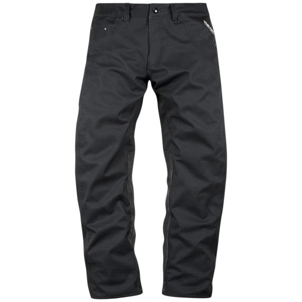Pantalones moto ICON Raiden UX Waterproof Pant Black