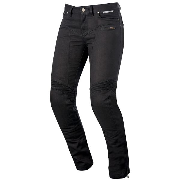 Jeans Alpinestars Riley Women Pro Denim Negro