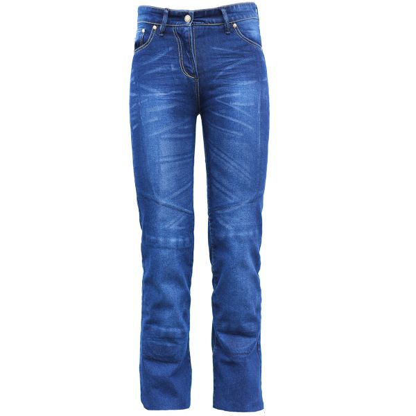 Pantalones moto Helstons Rosa Azul