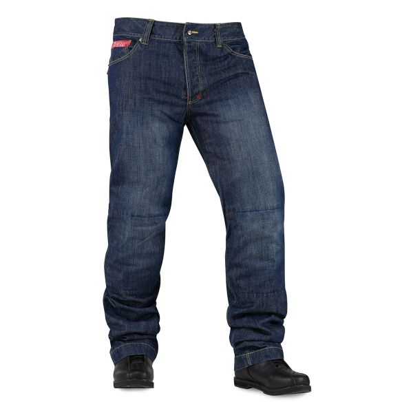 Pantalones moto ICON Strongarm 2 Blue