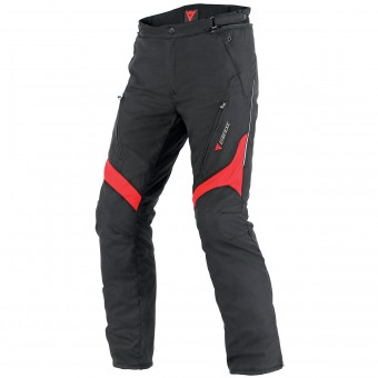 Pantalones moto Dainese Tempest D-Dry Black Red Pant