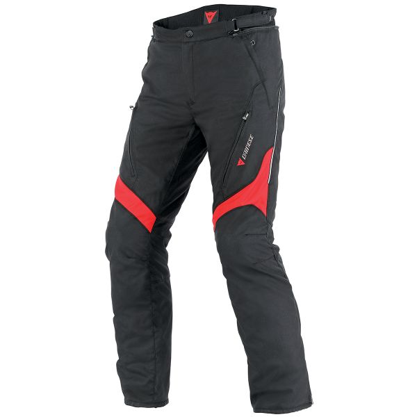 Pantalones moto Dainese Tempest D-Dry Black Red Pant