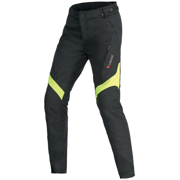 Pantalones moto Dainese Tempest Lady D-Dry Black Yellow Fluo Pant