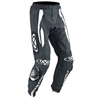 Pantalones moto Ixon Vortex Pant Black White