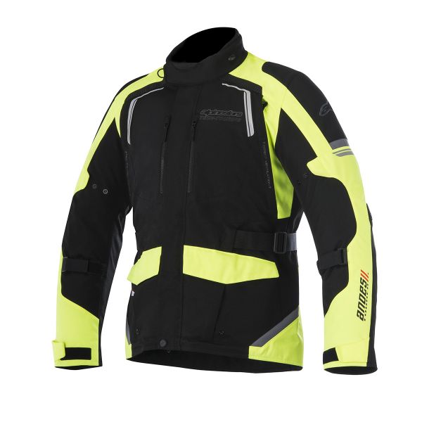 Chaquetas moto Alpinestars Andes V2 Drystar Black Yellow Fluo