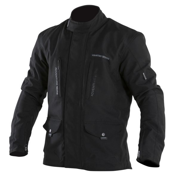 Cazadora moto V'Quattro RD-21 Black Cazadora moto V'Quattro RD-21 Black