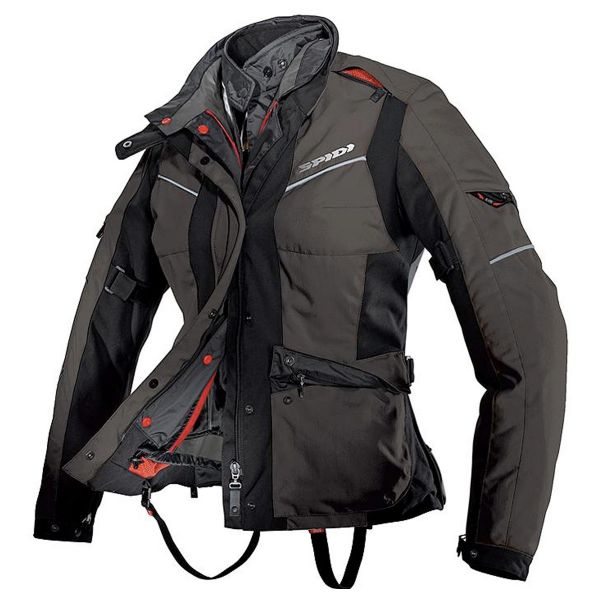 Spidi Venture H2out Lady Negro/Antracite