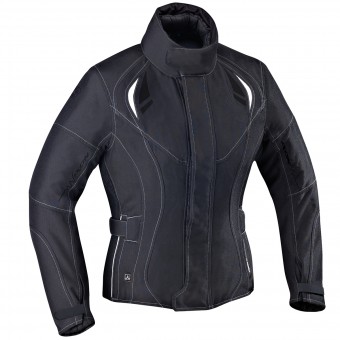 Chaquetas moto Ixon Alhena HP Black White