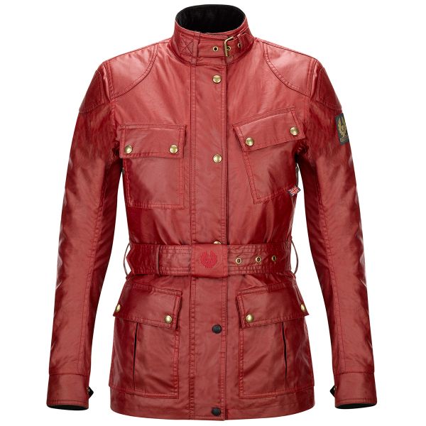 Chaquetas moto Belstaff Classic Trophy Lady Red
