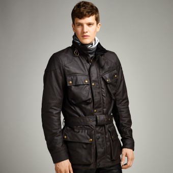 Chaqueta moto Belstaff Classic Trophy Mahogany en Stock | iCasque.es