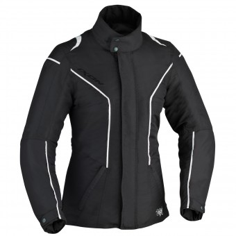 Chaquetas moto Ixon Comtesse Negro Blanco