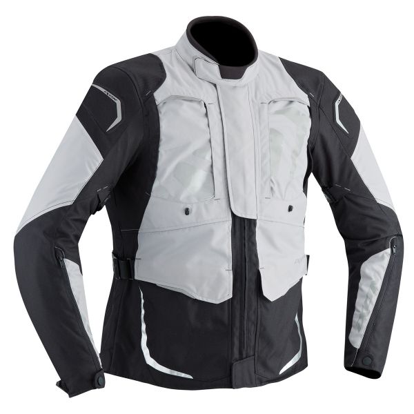 Cazadora moto Ixon Cross Air Grey Black