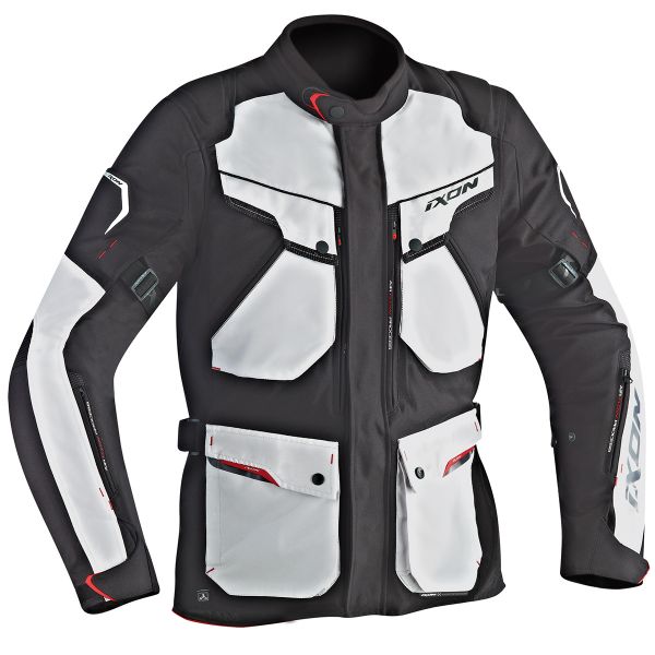 Chaquetas moto Ixon Crosstour HP Black Grey