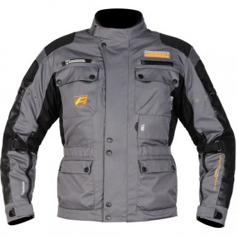 Chaquetas moto Akito Desert Antracita