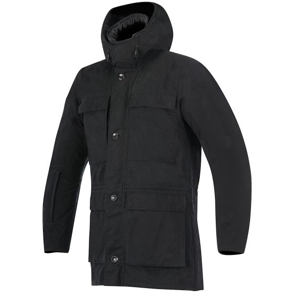 Chaquetas moto Alpinestars Ethan Drystar Parka Black