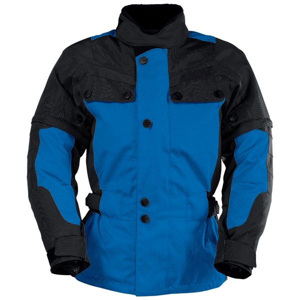 Chaquetas moto IXS Explorer Jacket II Black Blue Kid