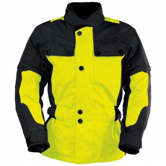 Cazadora moto IXS Explorer Jacket II Black Yellow Kid