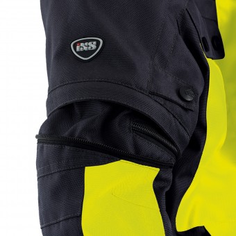 IXS Explorer Jacket II Black Yellow Kid