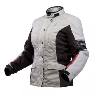 Chaquetas moto Bering Lady Margo Negro Gris