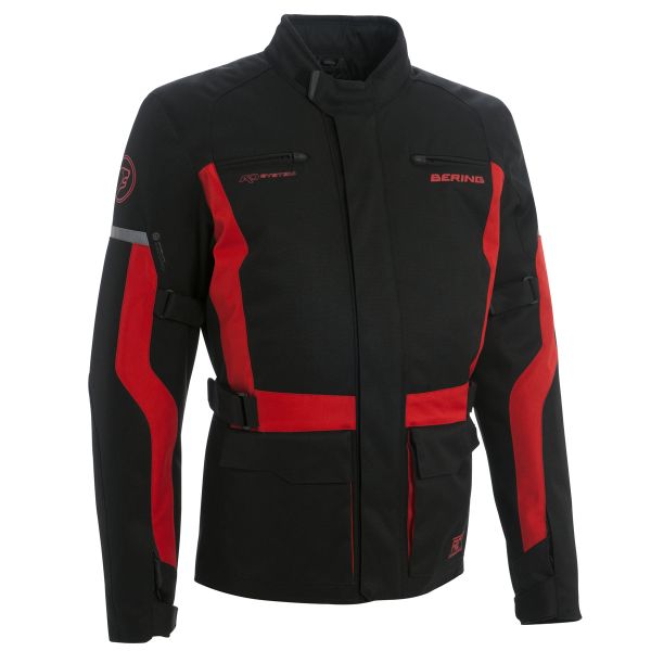 Chaquetas moto Bering Lucas Negro Rojo