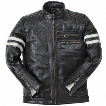 Chaquetas moto Ride & Sons Magnificient Buffalo Skin Black