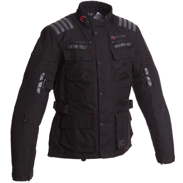 Cazadora moto Bering Michigan Gore-Tex Black