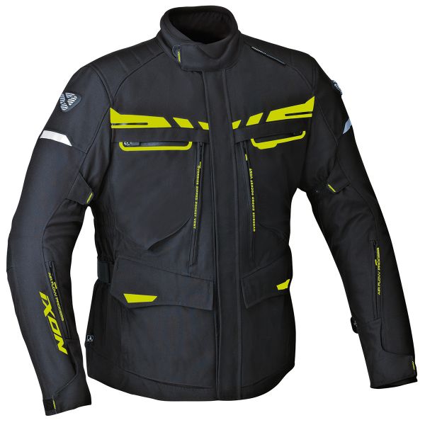 Chaquetas moto Ixon Protour HP Black Yellow