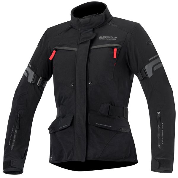 Chaquetas moto Alpinestars Stella Valparaiso 2 Negro Chaquetas moto Alpinestars Stella Valparaiso 2 Negro