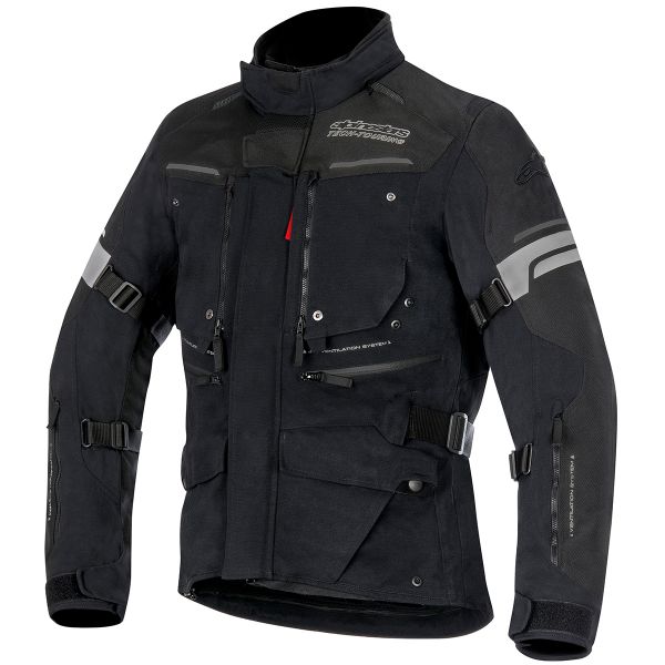 Chaquetas moto Alpinestars Valparaiso 2 Black Gray