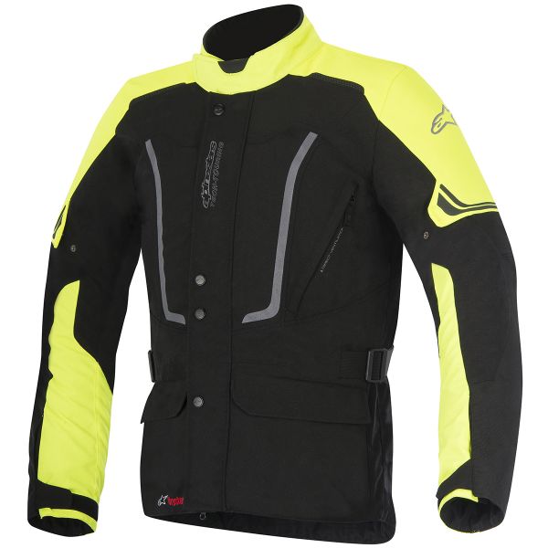 Cazadora moto Alpinestars Vence Drystar Black Yellow Fluo