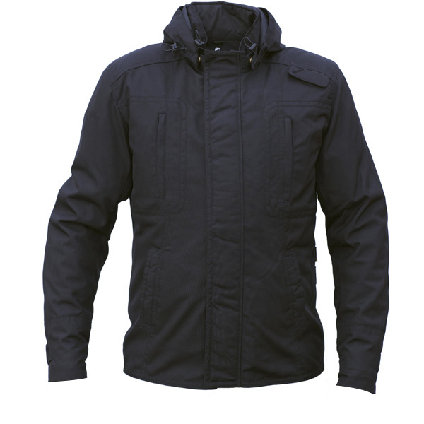 Chaquetas moto Helstons Red Coat Negro