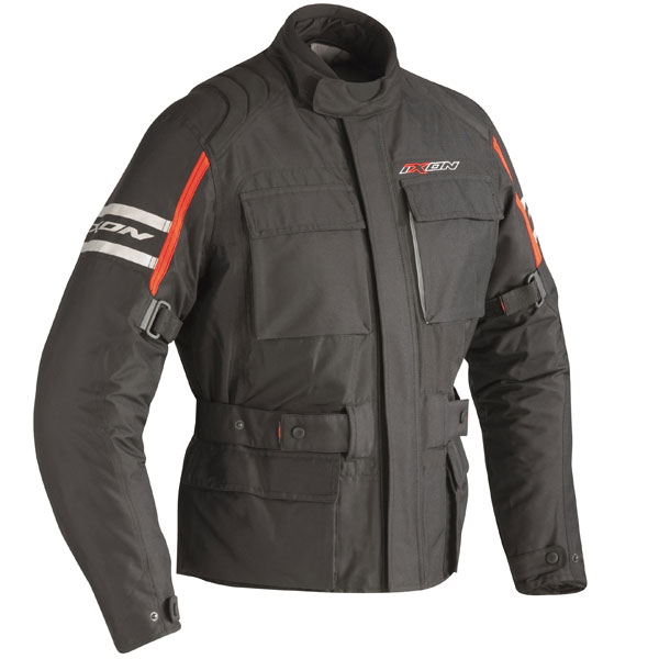 Chaquetas moto Ixon Colorado Negro Rojo